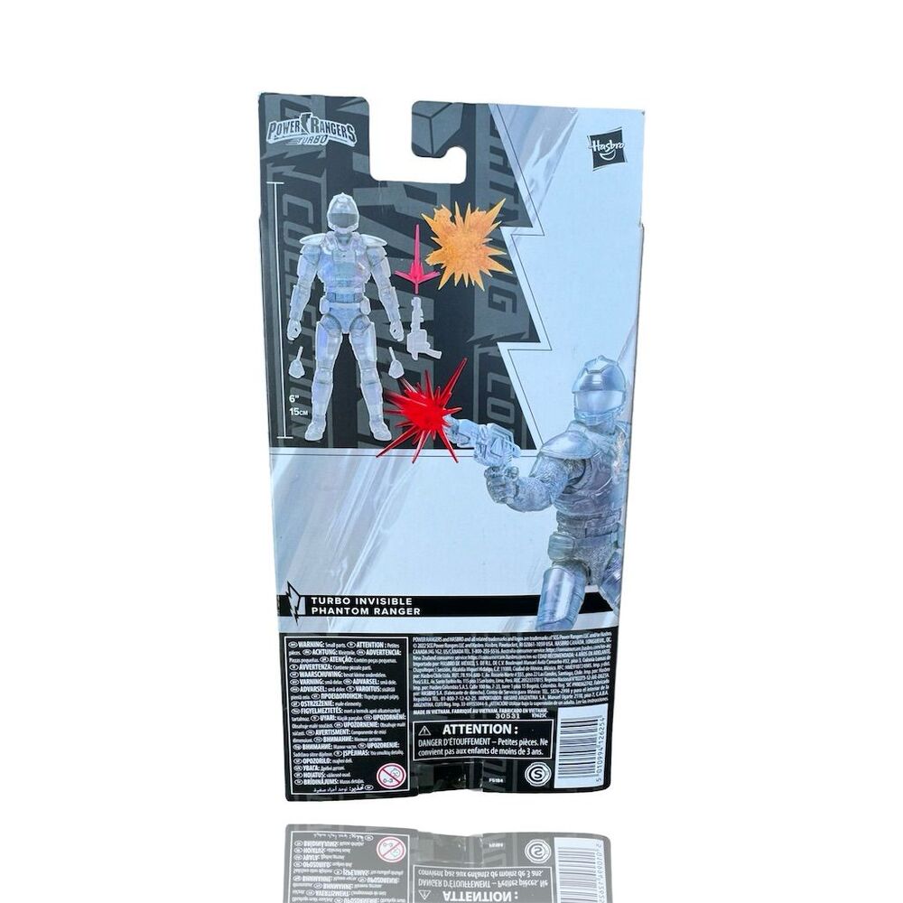 Power Rangers Lightning Collection Turbo Invisible Phantom Ranger Figure - Picture 3 of 4